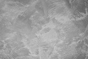 Texture of gray decorative plaster or concrete. Abstract background for design. Art stylized banner with copy space. photo