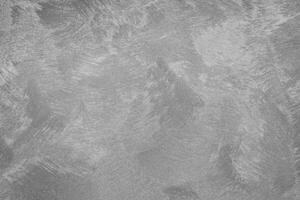 Texture of gray decorative plaster or concrete. Abstract background for design. Art stylized banner with copy space. photo