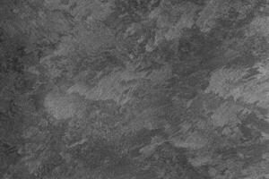 Texture of gray decorative plaster or concrete. Abstract background for design. Art stylized banner with copy space. photo