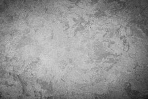 Texture of gray decorative plaster or concrete. Abstract background for design. Art stylized banner with copy space. photo