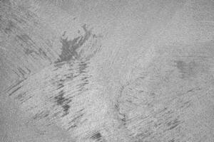 Texture of gray decorative plaster or concrete. Abstract background for design. Art stylized banner with copy space. photo