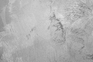Texture of gray decorative plaster or concrete. Abstract background for design. Art stylized banner with copy space. photo