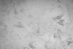 Texture of gray decorative plaster or concrete. Abstract background for design. Art stylized banner with copy space. photo