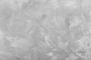 Texture of gray decorative plaster or concrete. Abstract black and white backdrop for design. photo