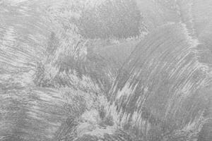 Texture of gray decorative plaster or concrete. Abstract black and white backdrop for design. photo