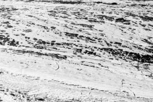 Texture of ice in the winter. Abstract background of frost for design, photographed closeup. photo