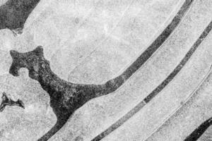 Texture of ice in the winter. Abstract background of frost for design, photographed closeup. photo