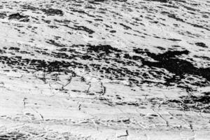 Texture of ice in the winter. Abstract background of frost for design, photographed closeup. photo