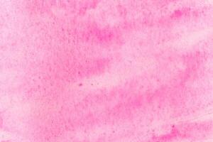 Pink watercolor painted paper. Abstract backgroun for design. Art stylized baner with copy space. photo