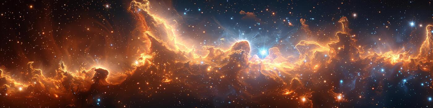 The image resembles a galaxy filled with numerous stars photo