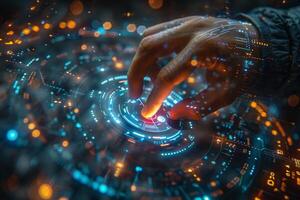 Futuristic screen, button, Water, Liquid, Flash photography, Gas, Art, Font photo