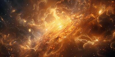 A vast celestial entity filled with numerous stars photo