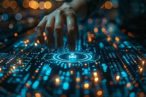 Screen button pressed Water, Color, Liquid, Entertainment, Audio, Font, Tech photo