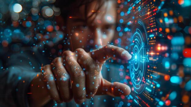 Exploring the CuttingEdge Technology Interacting with a Touchscreen in a Digital Realm photo