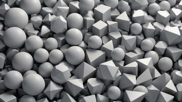 geometry model elegant random abstract black and white photo