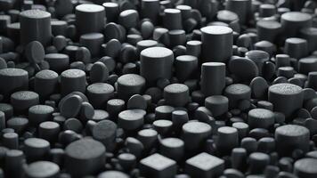geometry model elegant random abstract black and white photo