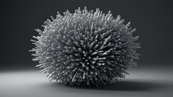 geometry model elegant random abstract black and white photo