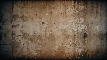an old grunge wall with some paint on it photo