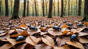 beetles in the forest by james watson photo