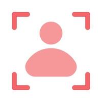 Download this amazing icon of user detection in modern style vector