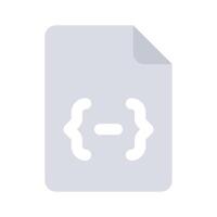 Take a look at this creative icon of programming file vector