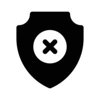 Get this amazing icon of no security, ready for premium use vector