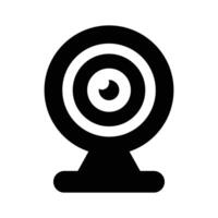 Internet camera, webcam icon design in modern style vector