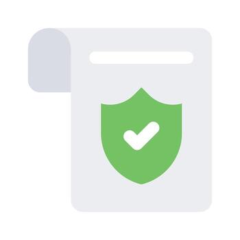 Have a look at this amazing icon of secure document, ready to use vector