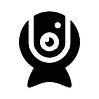 Internet camera, webcam icon design in modern style vector