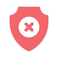 Get this amazing icon of no security, ready for premium use vector