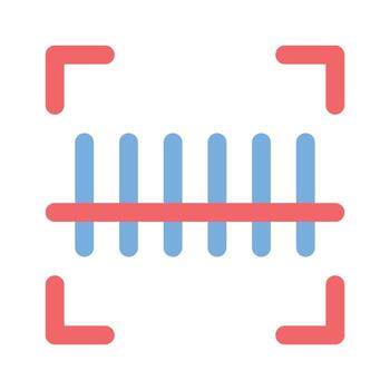 Have a look at well designed icon of barcode scan icon design vector