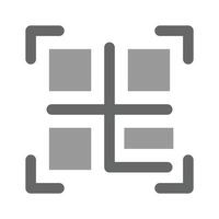 Modern icon of qr code, customizable vector