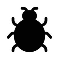 Creatively designed icon of computer virus, bug design vector