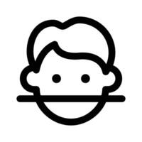 Download this amazing icon of face detection in modern style vector