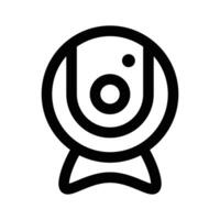 Internet camera, webcam icon design in modern style vector