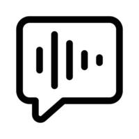 Get this beautifully designed icon of voice recognition, customizable vector