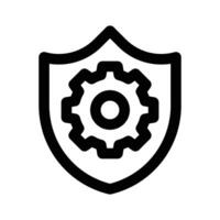 Modern icon of security services, ready to use and download vector