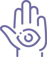 Hand icon symbol image illustration vector