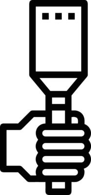 Hand icon symbol image illustration