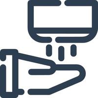 Hand icon symbol image illustration vector