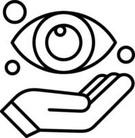 Hand icon symbol image illustration vector