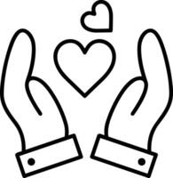 Hand icon symbol image illustration vector