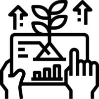 Hand icon symbol image illustration vector