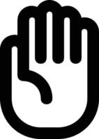 Hand icon symbol image illustration vector