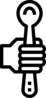 Hand icon symbol image illustration vector