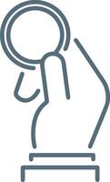 Hand icon symbol image illustration vector