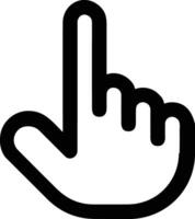 Hand icon symbol image illustration vector