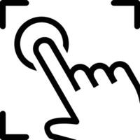 Hand icon symbol image illustration vector