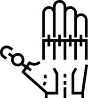 Hand icon symbol image illustration vector