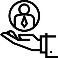 Hand icon symbol image illustration vector